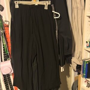 Robert Louis Black Sweatpants Relaxed Fit Joggers